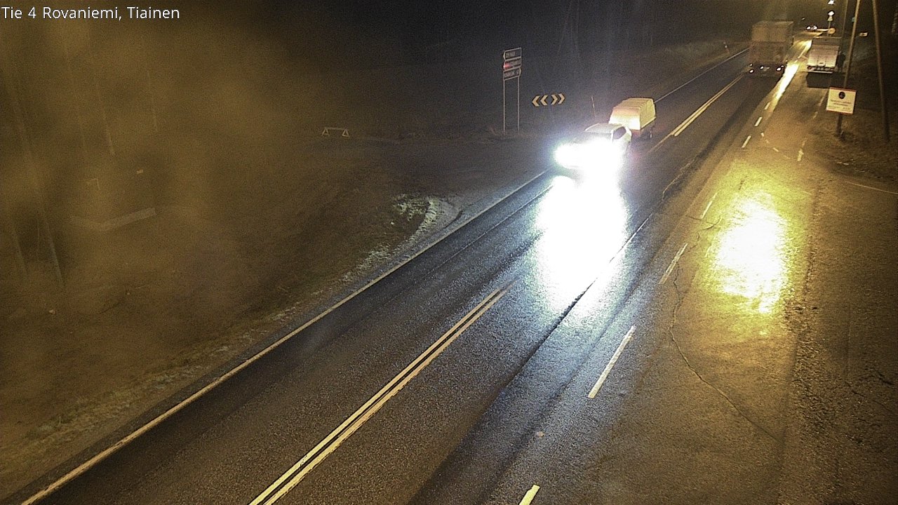 Kelikamerat Kuva Tie 4 Rovaniemi, Tiainen, Rovaniemi, Lappi