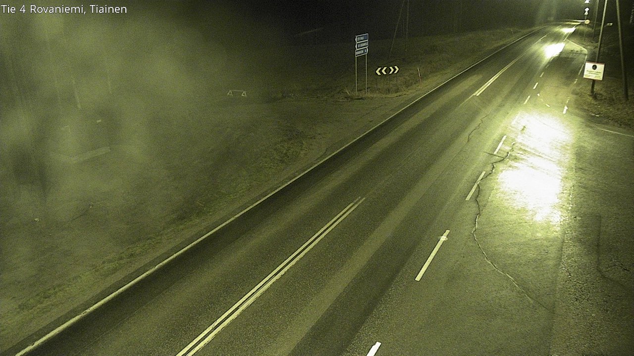 Kelikamerat Kuva Tie 4 Rovaniemi, Tiainen, Rovaniemi, Lappi