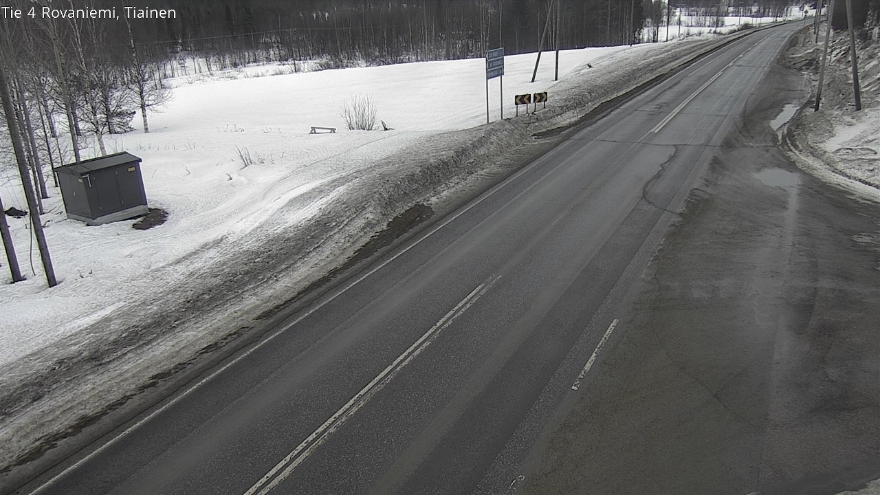 Kelikamerat Kuva Tie 4 Rovaniemi, Tiainen, Rovaniemi, Lappi