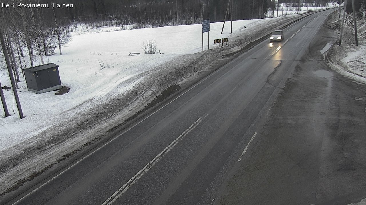 Kelikamerat Kuva Tie 4 Rovaniemi, Tiainen, Rovaniemi, Lappi