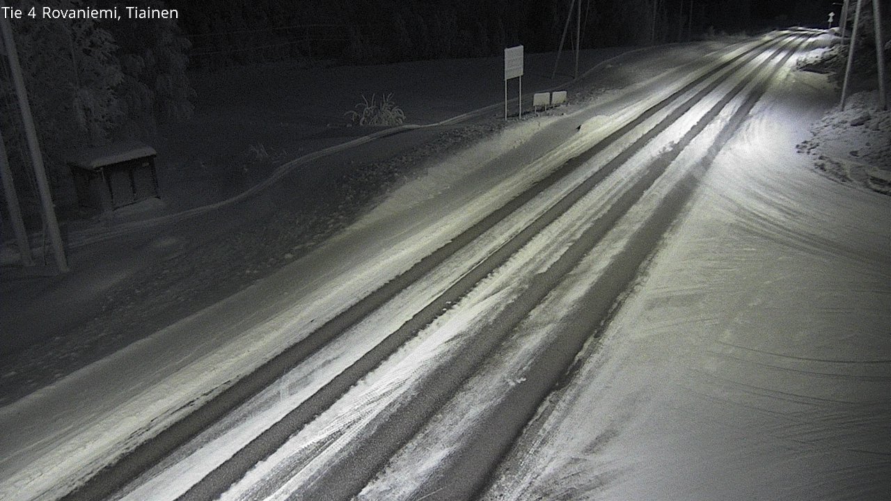 Kelikamerat Kuva Tie 4 Rovaniemi, Tiainen, Rovaniemi, Lappi