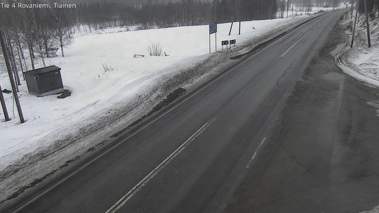 Kelikamerat Kuva Tie 4 Rovaniemi, Tiainen, Rovaniemi, Lappi
