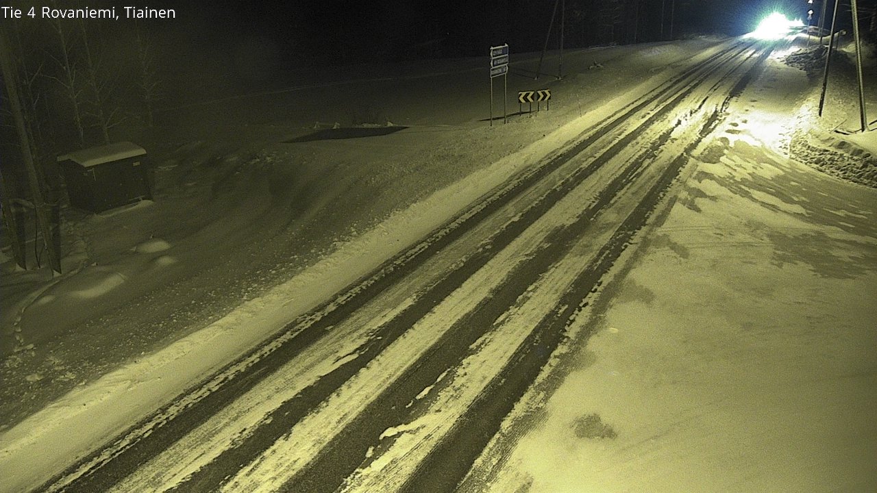 Kelikamerat Kuva Tie 4 Rovaniemi, Tiainen, Rovaniemi, Lappi