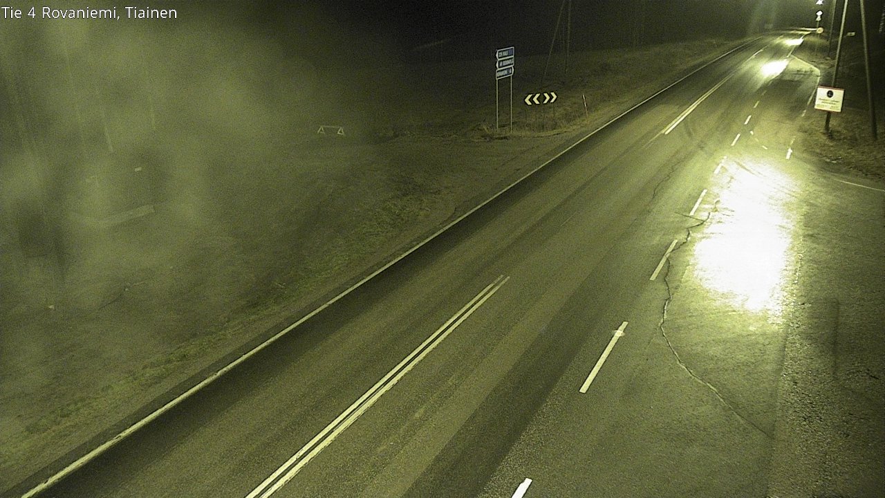 Kelikamerat Kuva Tie 4 Rovaniemi, Tiainen, Rovaniemi, Lappi