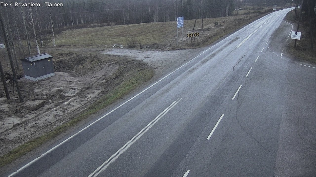 Kelikamerat Kuva Tie 4 Rovaniemi, Tiainen, Rovaniemi, Lappi