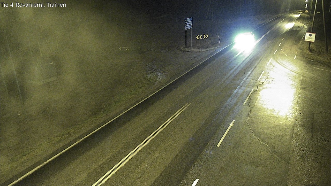 Kelikamerat Kuva Tie 4 Rovaniemi, Tiainen, Rovaniemi, Lappi