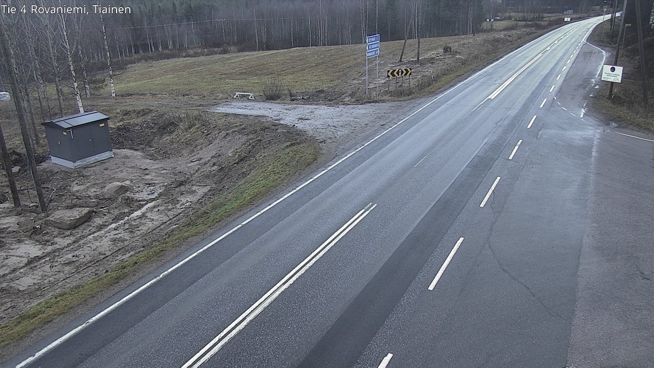 Kelikamerat Kuva Tie 4 Rovaniemi, Tiainen, Rovaniemi, Lappi