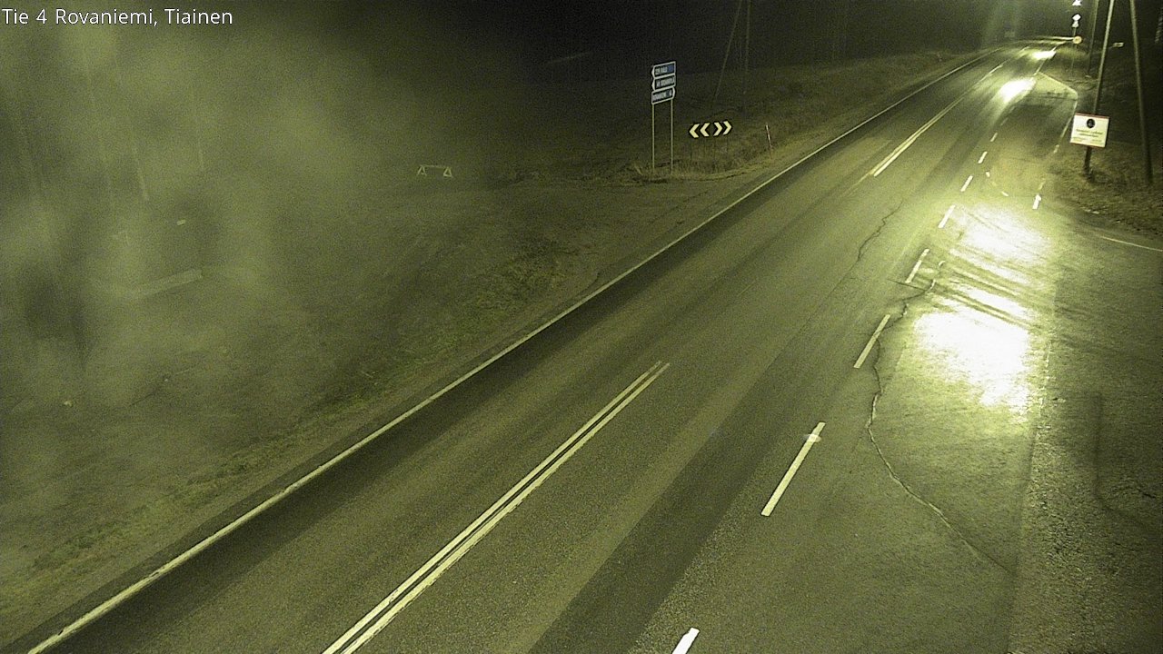 Kelikamerat Kuva Tie 4 Rovaniemi, Tiainen, Rovaniemi, Lappi