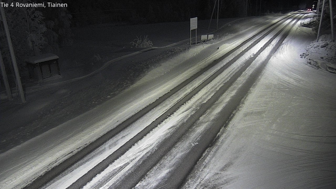 Kelikamerat Kuva Tie 4 Rovaniemi, Tiainen, Rovaniemi, Lappi