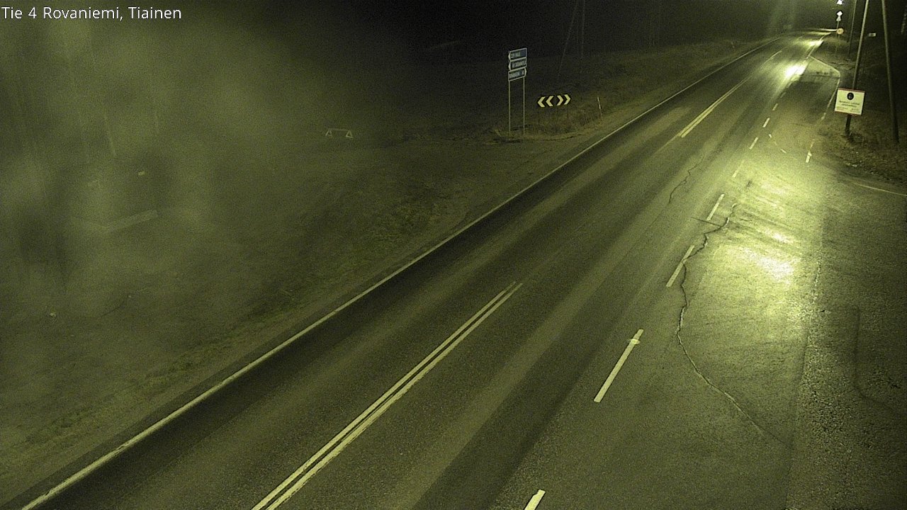 Kelikamerat Kuva Tie 4 Rovaniemi, Tiainen, Rovaniemi, Lappi