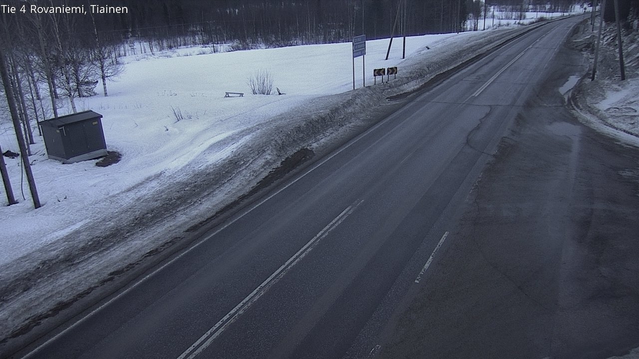 Kelikamerat Kuva Tie 4 Rovaniemi, Tiainen, Rovaniemi, Lappi