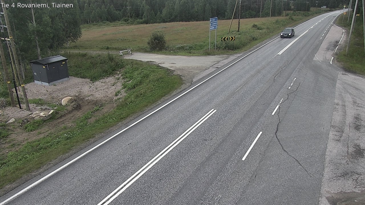 Kelikamerat Kuva Tie 4 Rovaniemi, Tiainen, Rovaniemi, Lappi