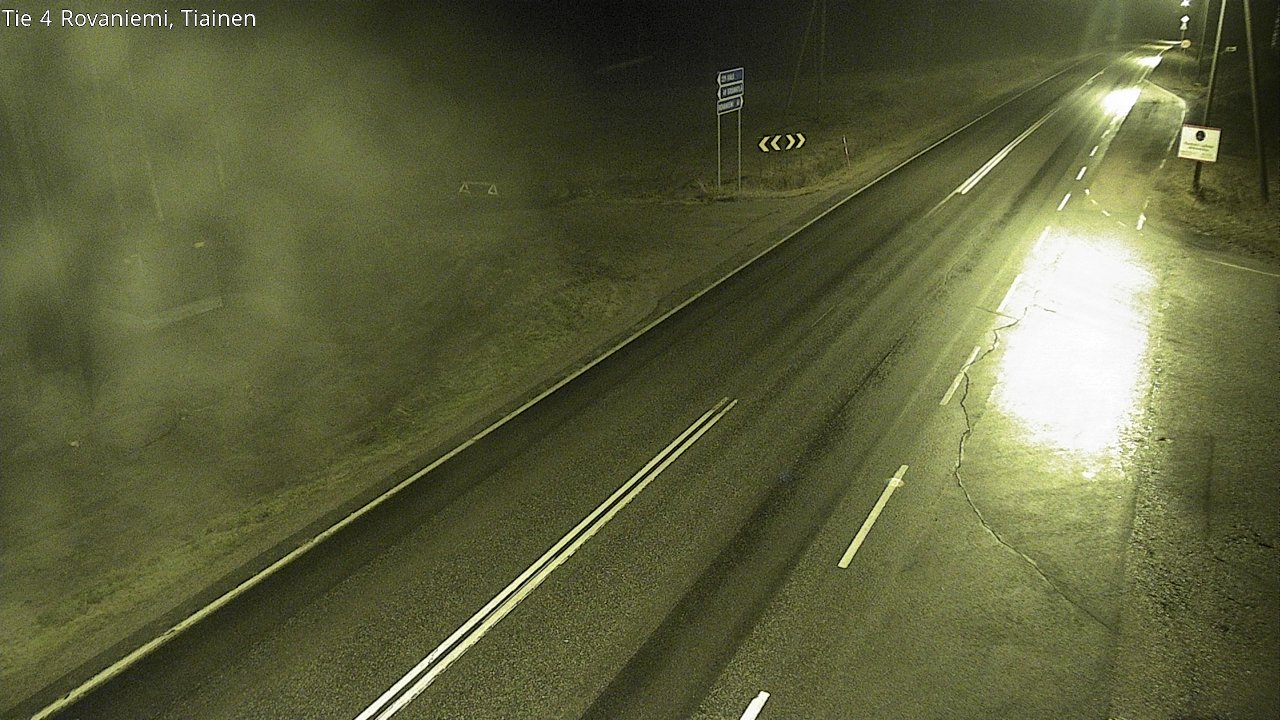 Kelikamerat Kuva Tie 4 Rovaniemi, Tiainen, Rovaniemi, Lappi