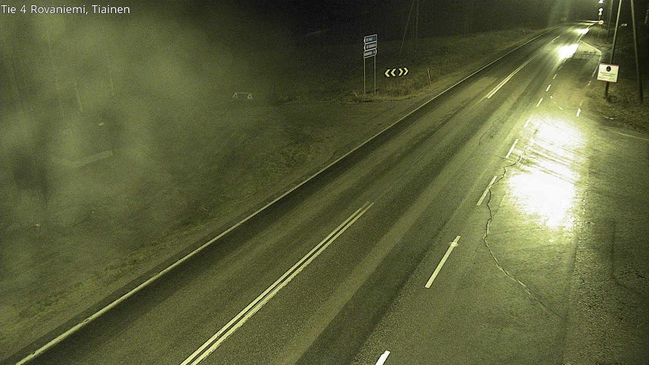 Kelikamerat Kuva Tie 4 Rovaniemi, Tiainen, Rovaniemi, Lappi