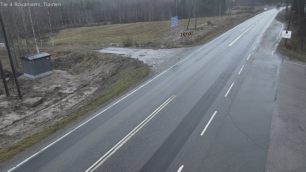 Kelikamerat Kuva Tie 4 Rovaniemi, Tiainen, Rovaniemi, Lappi