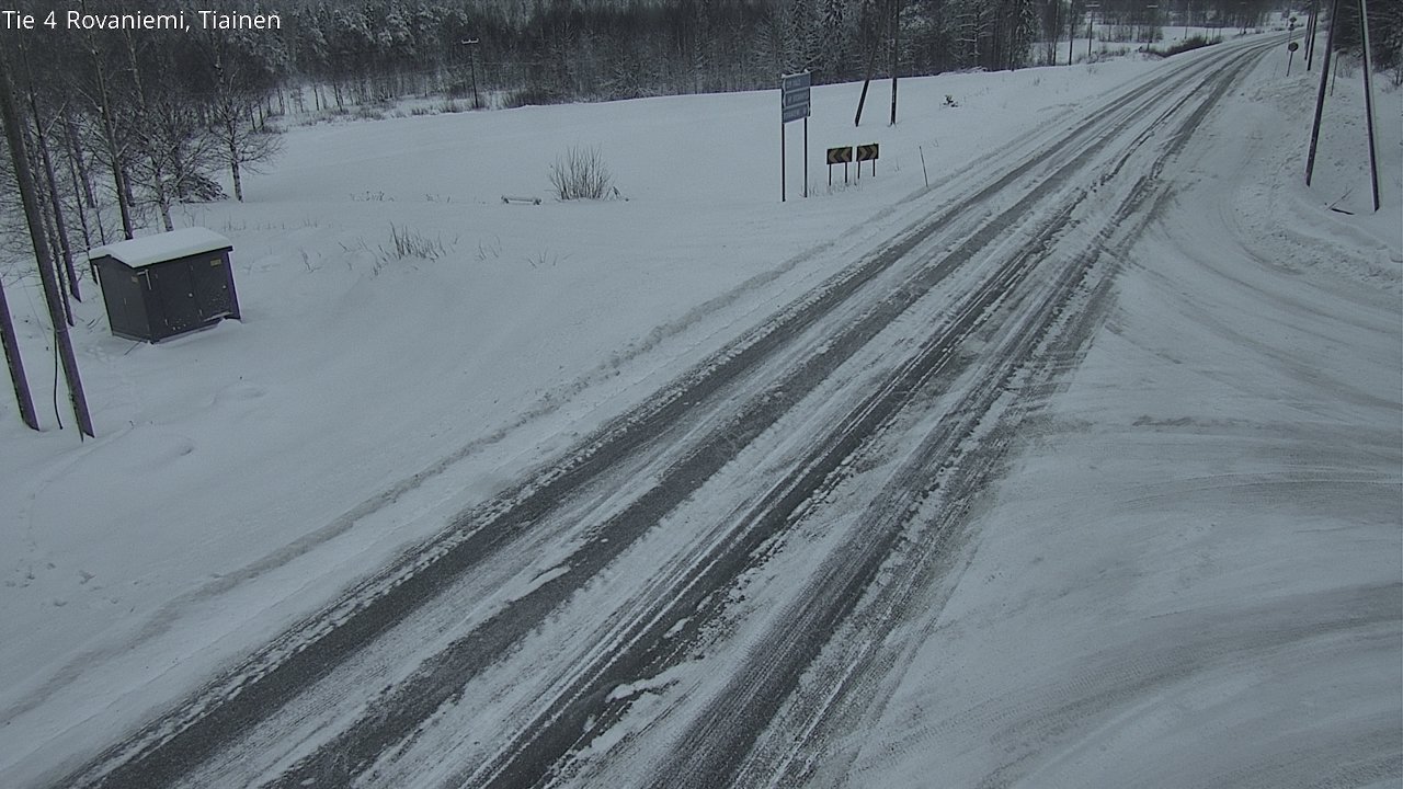 Kelikamerat Kuva Tie 4 Rovaniemi, Tiainen, Rovaniemi, Lappi