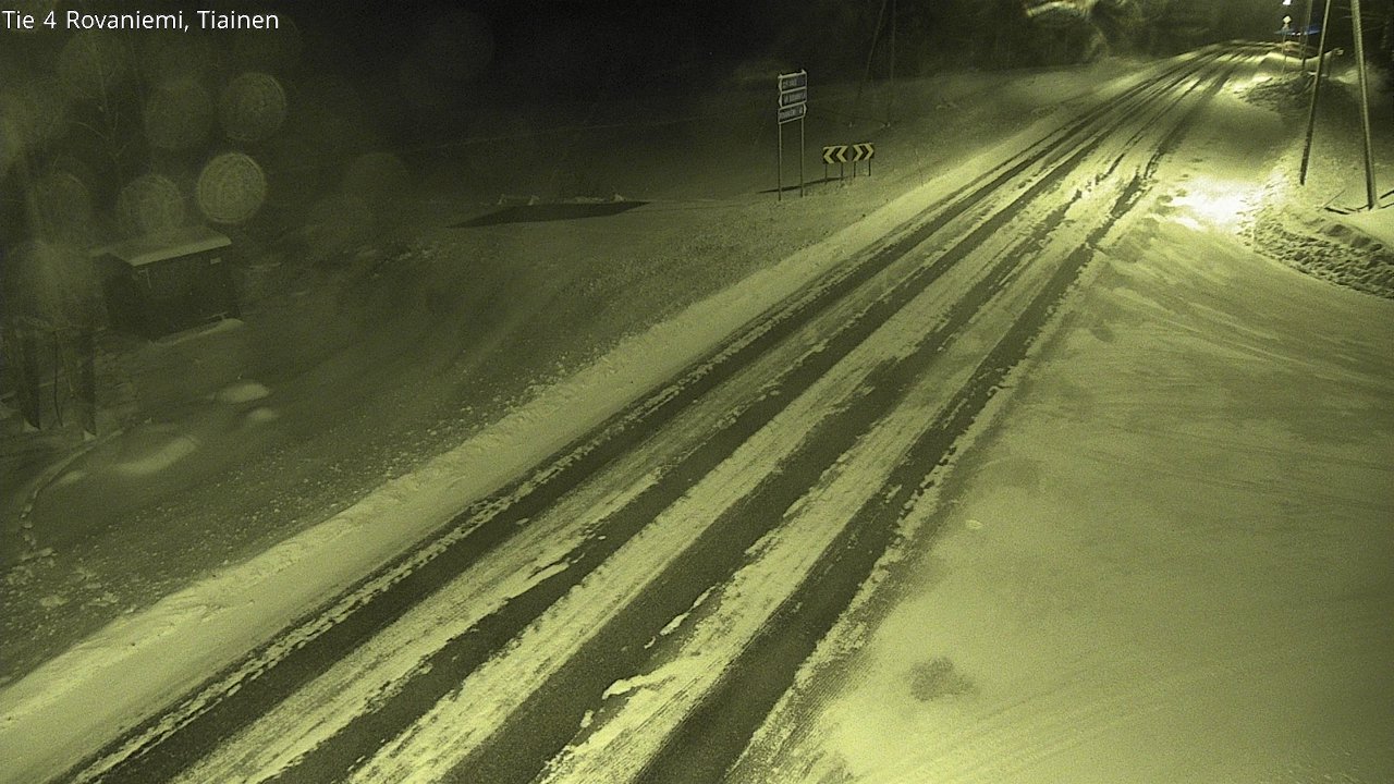 Kelikamerat Kuva Tie 4 Rovaniemi, Tiainen, Rovaniemi, Lappi