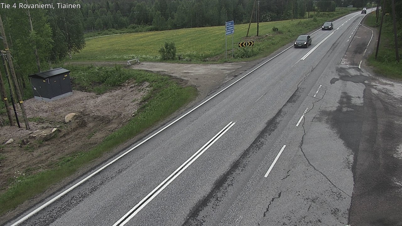 Kelikamerat Kuva Tie 4 Rovaniemi, Tiainen, Rovaniemi, Lappi