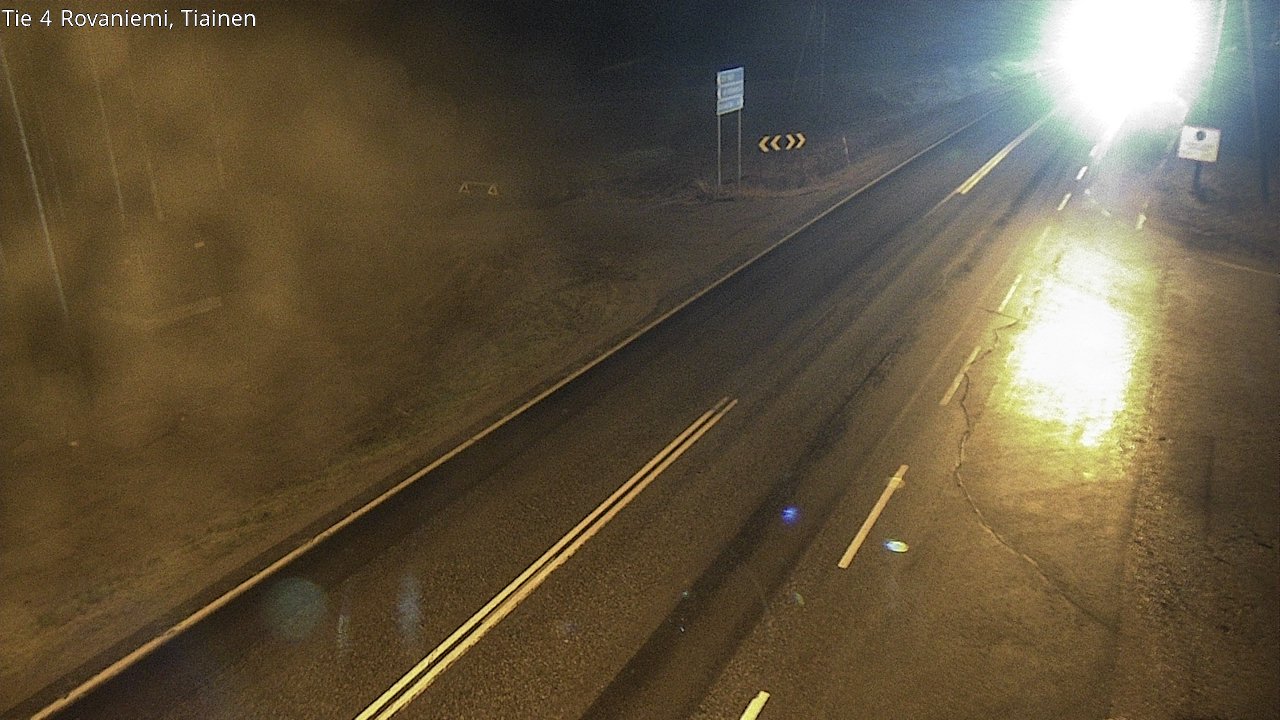 Kelikamerat Kuva Tie 4 Rovaniemi, Tiainen, Rovaniemi, Lappi