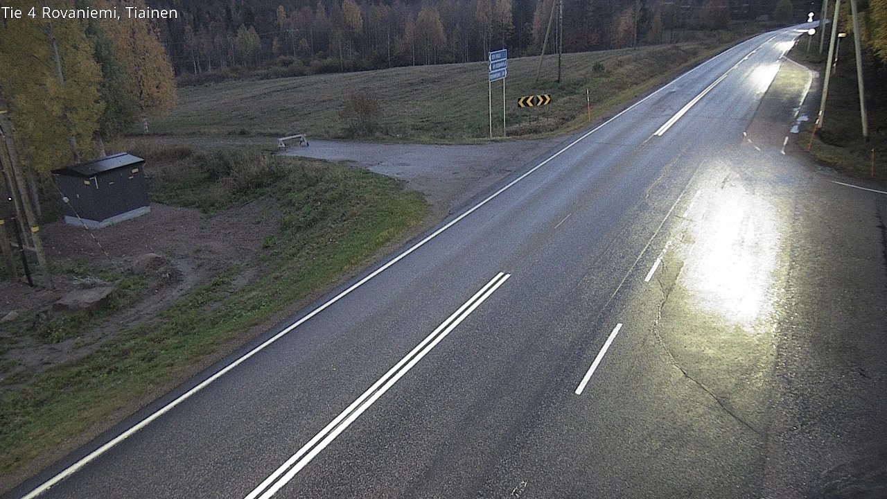 Kelikamerat Kuva Tie 4 Rovaniemi, Tiainen, Rovaniemi, Lappi