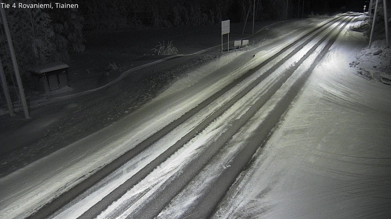 Kelikamerat Kuva Tie 4 Rovaniemi, Tiainen, Rovaniemi, Lappi