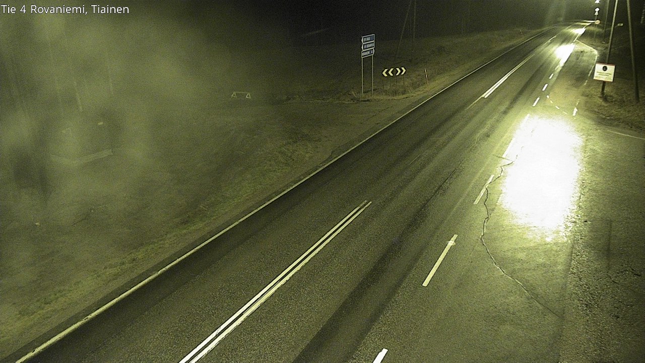 Kelikamerat Kuva Tie 4 Rovaniemi, Tiainen, Rovaniemi, Lappi