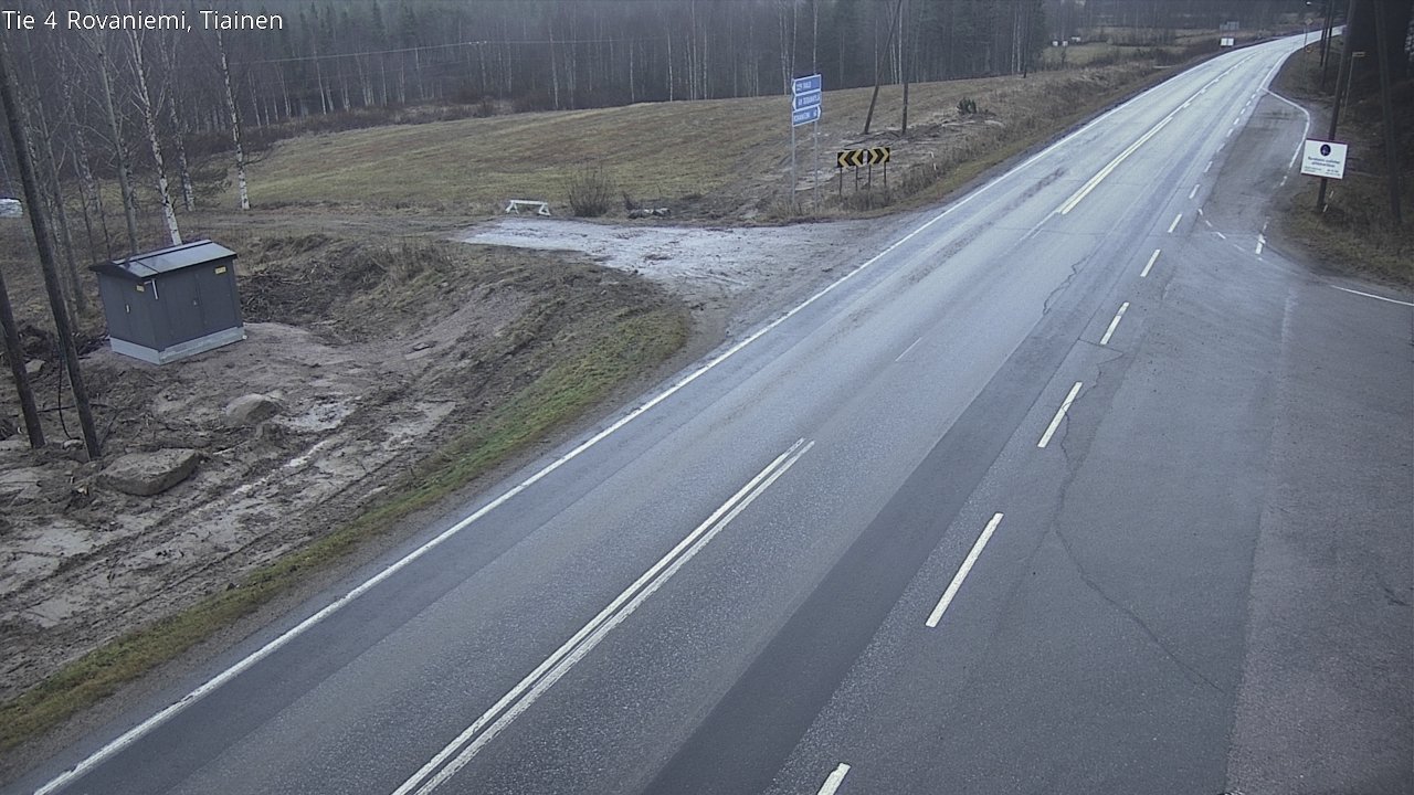 Kelikamerat Kuva Tie 4 Rovaniemi, Tiainen, Rovaniemi, Lappi