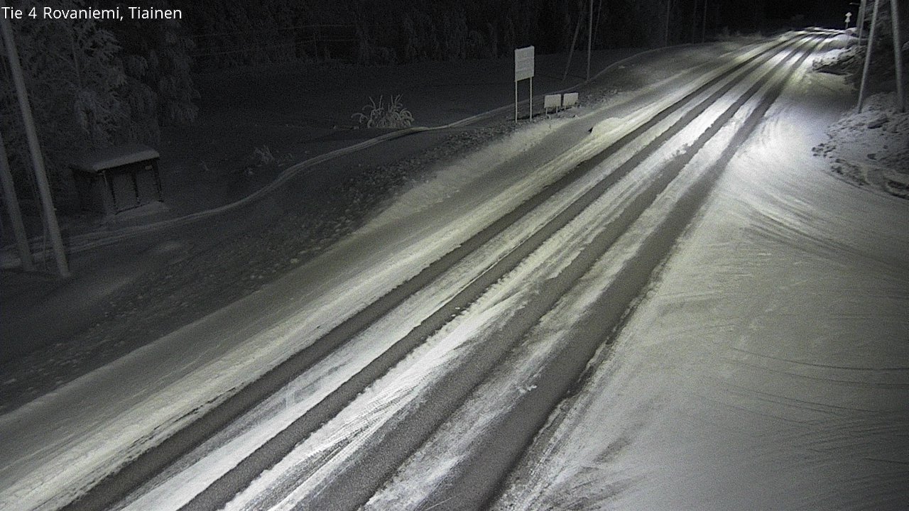 Kelikamerat Kuva Tie 4 Rovaniemi, Tiainen, Rovaniemi, Lappi