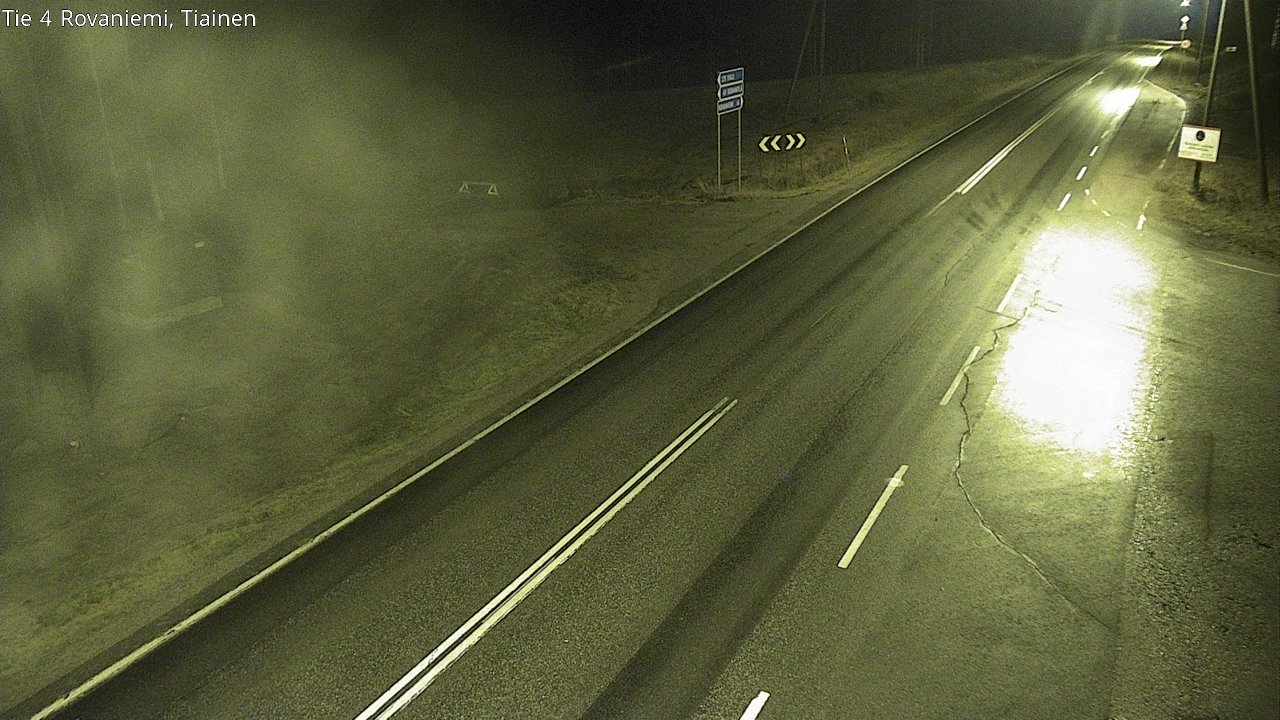 Kelikamerat Kuva Tie 4 Rovaniemi, Tiainen, Rovaniemi, Lappi