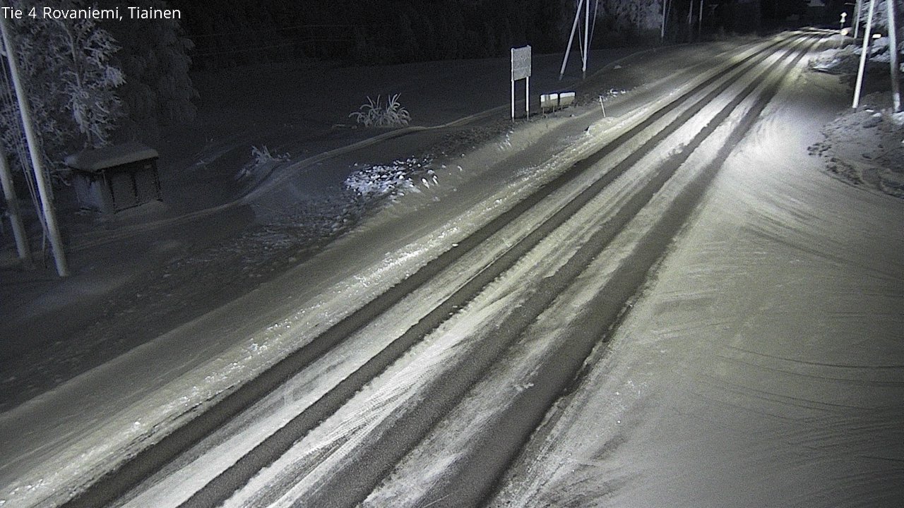 Kelikamerat Kuva Tie 4 Rovaniemi, Tiainen, Rovaniemi, Lappi