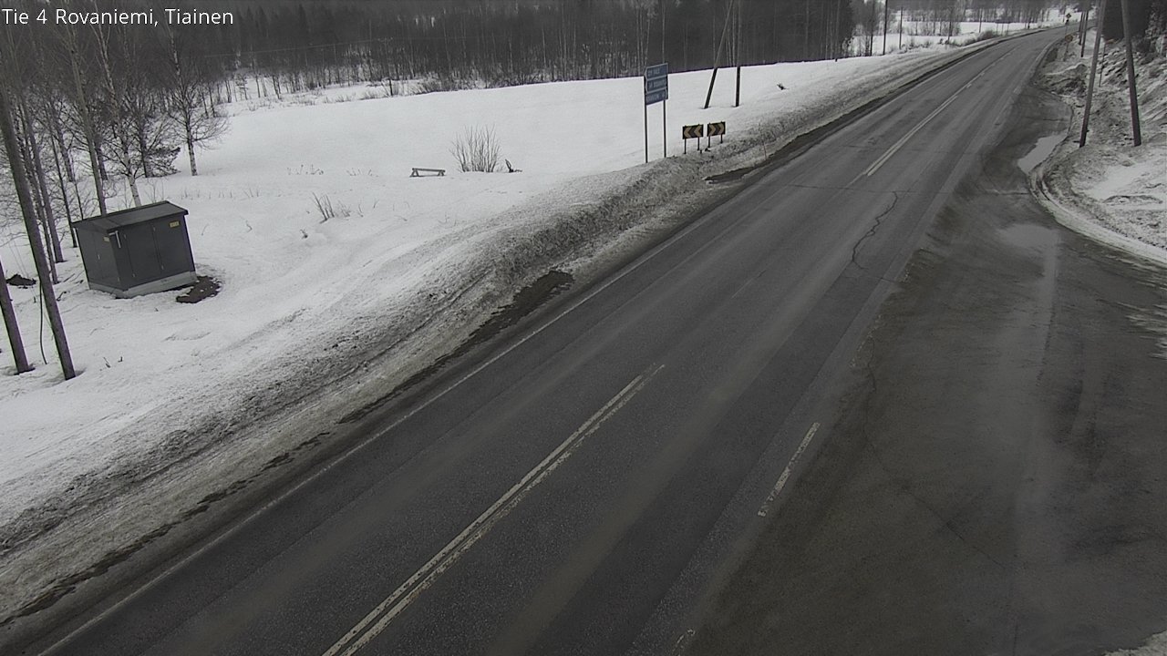 Kelikamerat Kuva Tie 4 Rovaniemi, Tiainen, Rovaniemi, Lappi