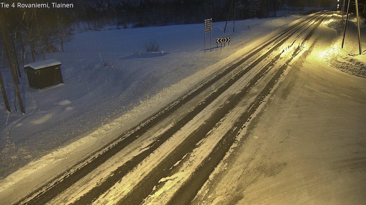 Kelikamerat Kuva Tie 4 Rovaniemi, Tiainen, Rovaniemi, Lappi
