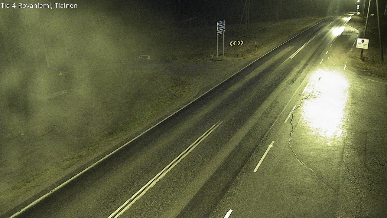 Kelikamerat Kuva Tie 4 Rovaniemi, Tiainen, Rovaniemi, Lappi