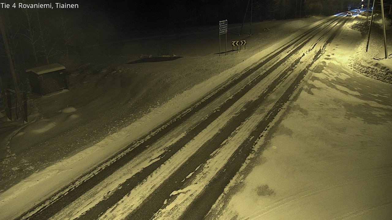 Kelikamerat Kuva Tie 4 Rovaniemi, Tiainen, Rovaniemi, Lappi