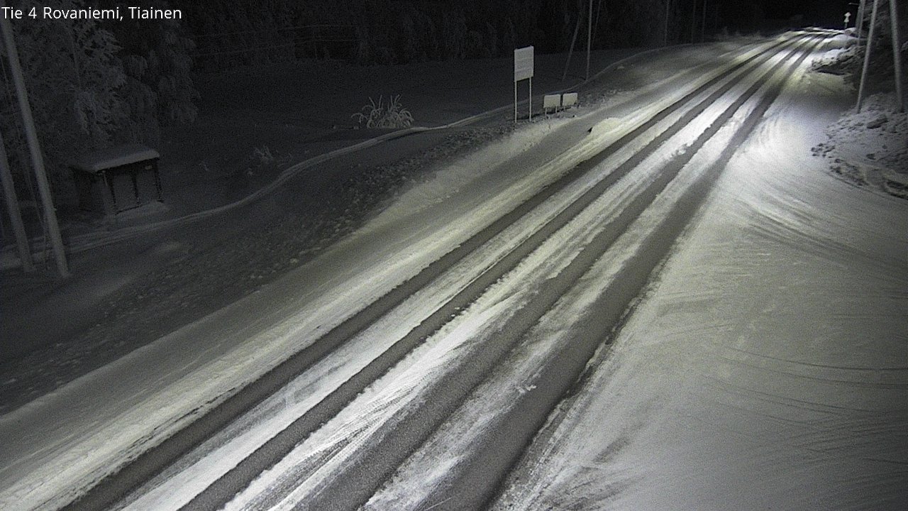 Kelikamerat Kuva Tie 4 Rovaniemi, Tiainen, Rovaniemi, Lappi