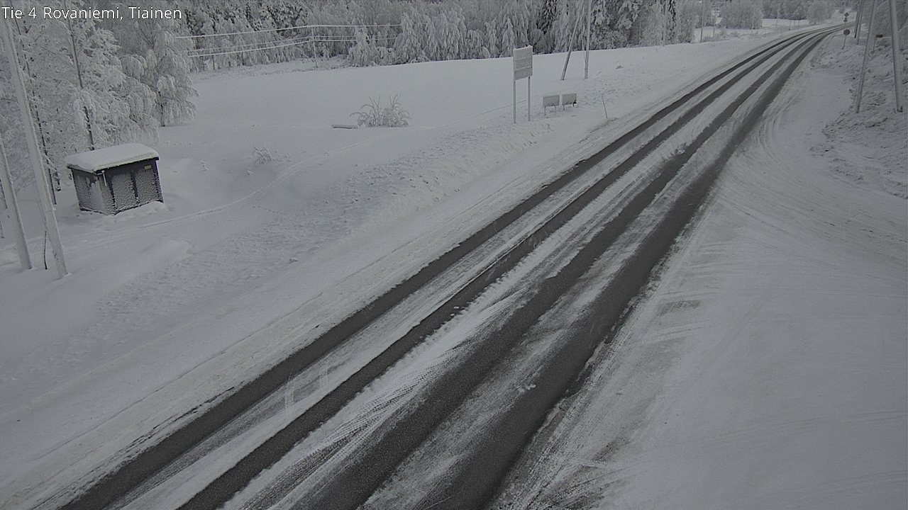 Kelikamerat Kuva Tie 4 Rovaniemi, Tiainen, Rovaniemi, Lappi