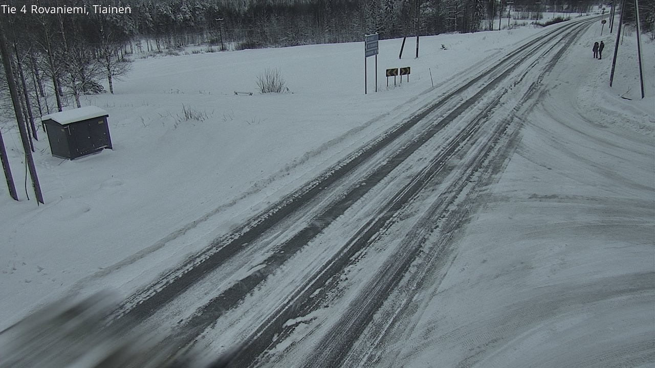 Kelikamerat Kuva Tie 4 Rovaniemi, Tiainen, Rovaniemi, Lappi