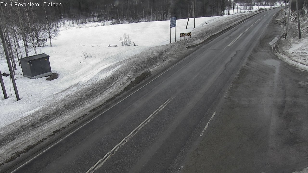 Kelikamerat Kuva Tie 4 Rovaniemi, Tiainen, Rovaniemi, Lappi