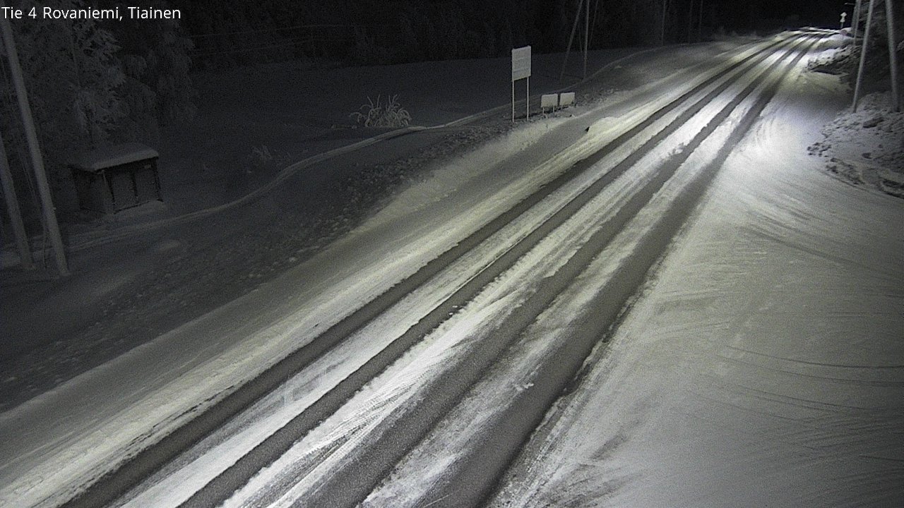 Kelikamerat Kuva Tie 4 Rovaniemi, Tiainen, Rovaniemi, Lappi