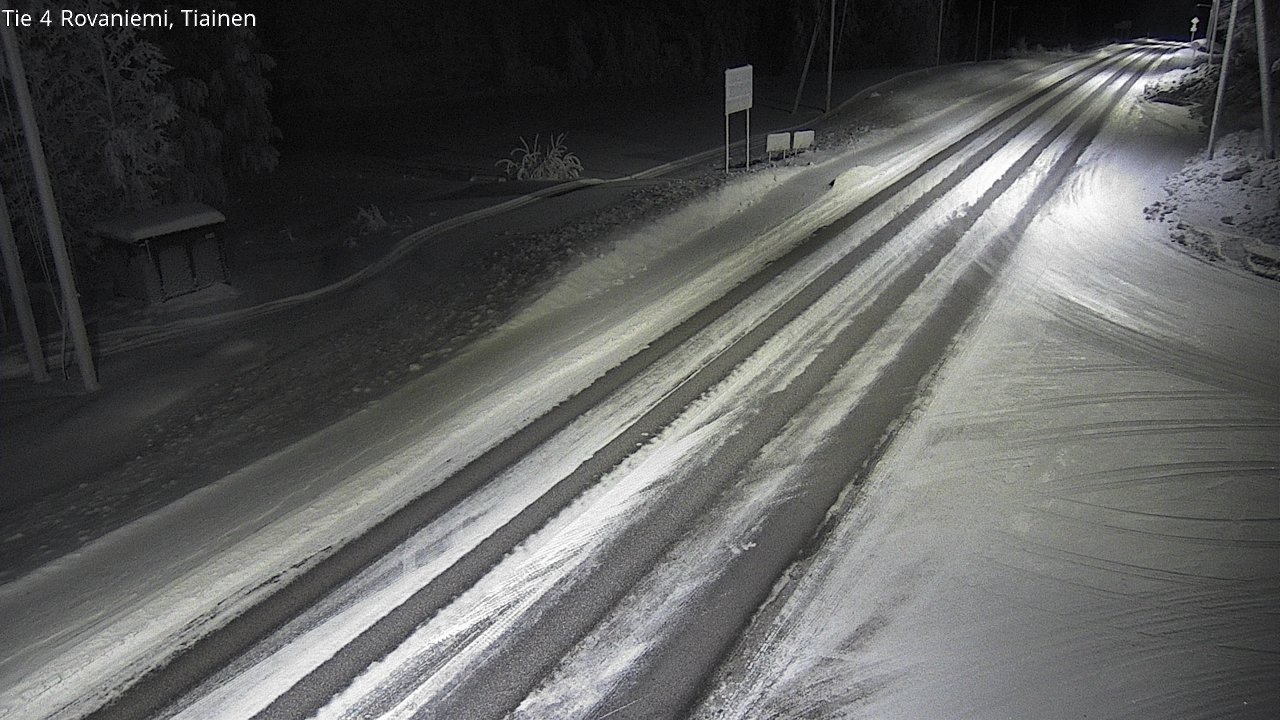 Kelikamerat Kuva Tie 4 Rovaniemi, Tiainen, Rovaniemi, Lappi