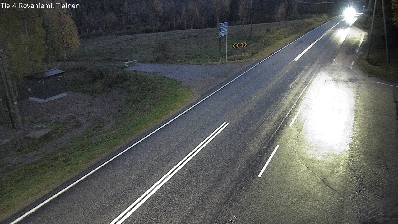 Kelikamerat Kuva Tie 4 Rovaniemi, Tiainen, Rovaniemi, Lappi