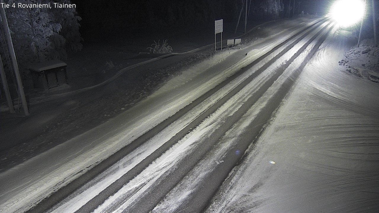 Kelikamerat Kuva Tie 4 Rovaniemi, Tiainen, Rovaniemi, Lappi