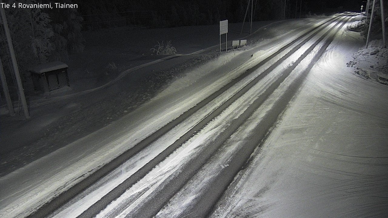 Kelikamerat Kuva Tie 4 Rovaniemi, Tiainen, Rovaniemi, Lappi