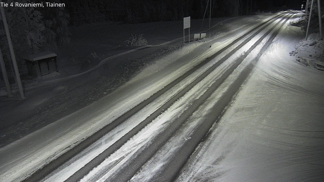 Kelikamerat Kuva Tie 4 Rovaniemi, Tiainen, Rovaniemi, Lappi