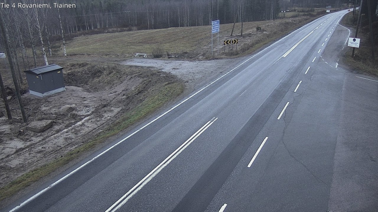 Kelikamerat Kuva Tie 4 Rovaniemi, Tiainen, Rovaniemi, Lappi