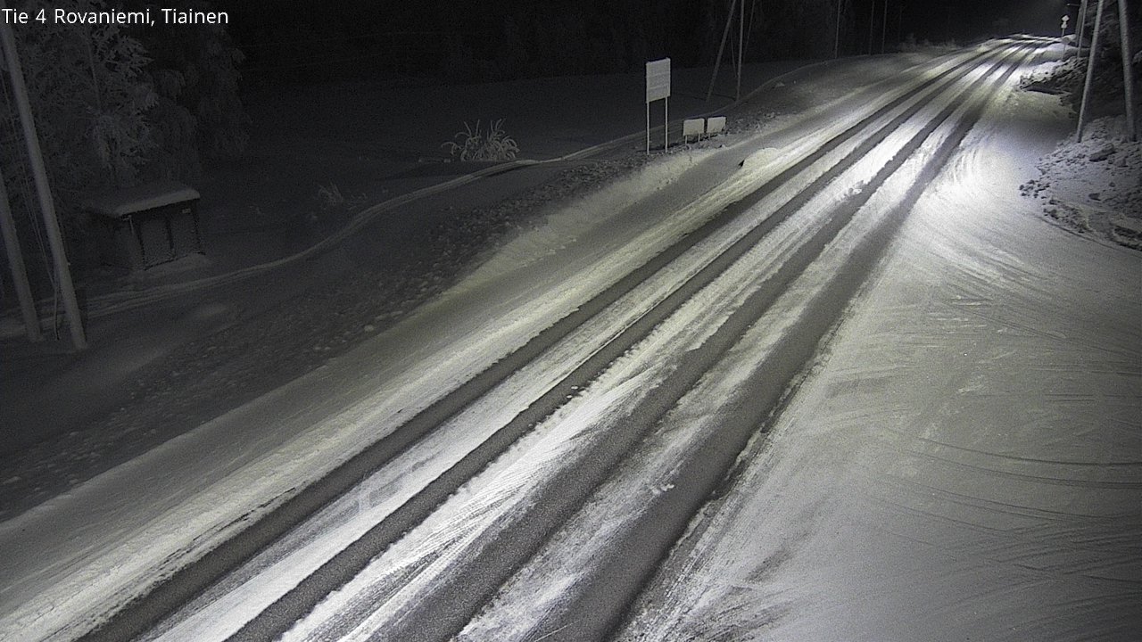 Kelikamerat Kuva Tie 4 Rovaniemi, Tiainen, Rovaniemi, Lappi