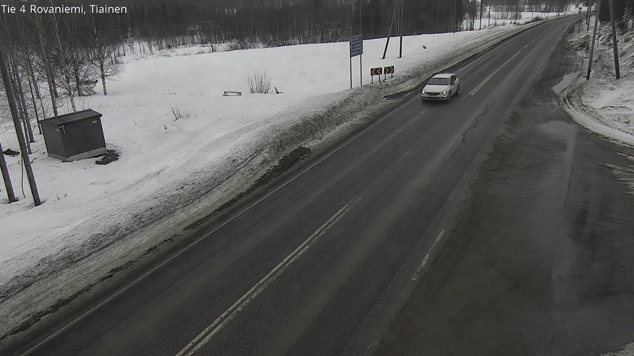 Kelikamerat Kuva Tie 4 Rovaniemi, Tiainen, Rovaniemi, Lappi