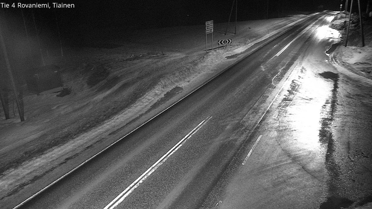 Kelikamerat Kuva Tie 4 Rovaniemi, Tiainen, Rovaniemi, Lappi