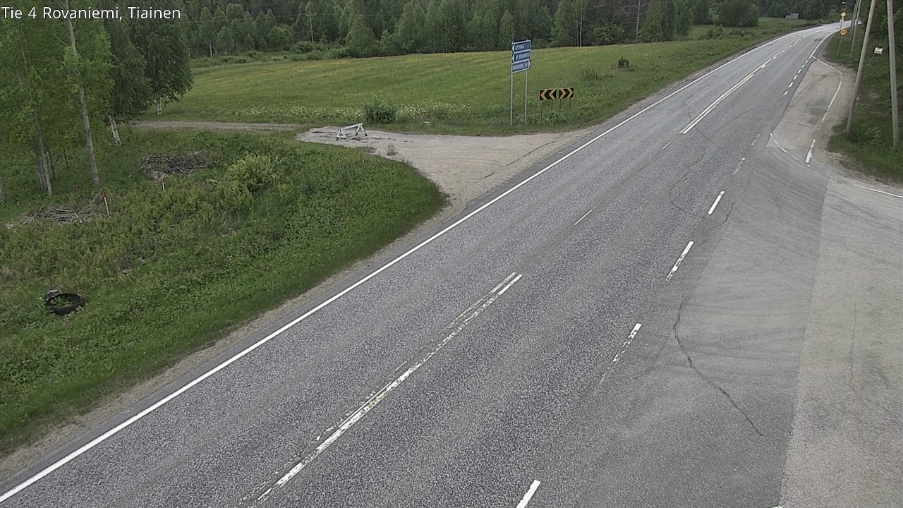Kelikamerat Kuva Tie 4 Rovaniemi, Tiainen, Rovaniemi, Lappi