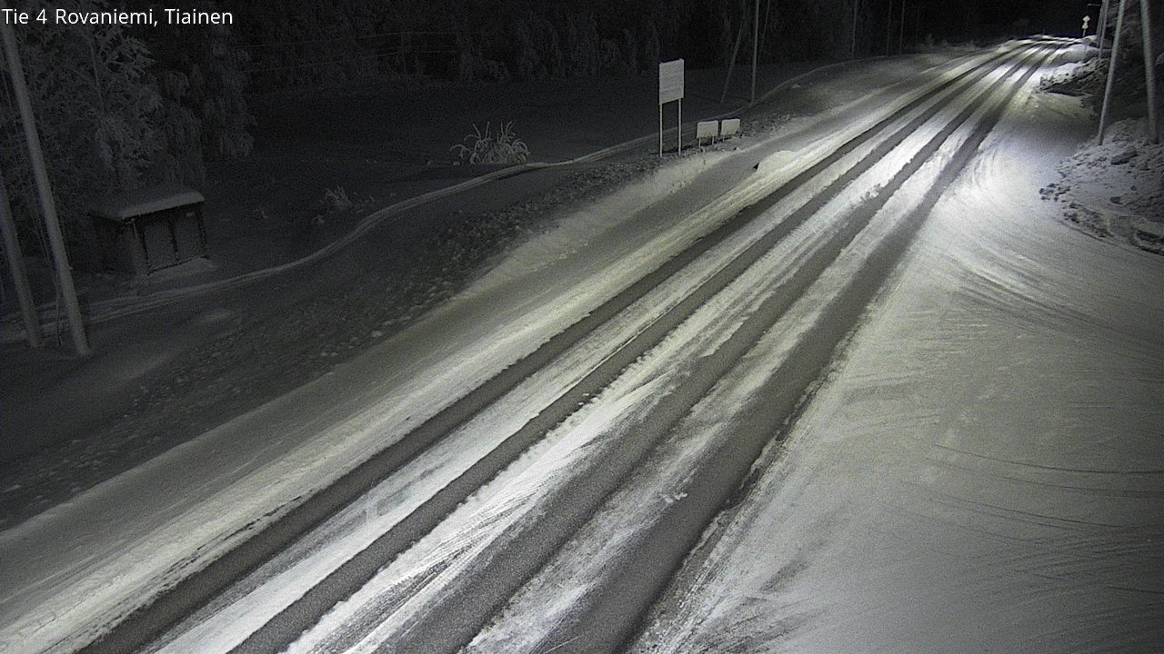 Kelikamerat Kuva Tie 4 Rovaniemi, Tiainen, Rovaniemi, Lappi